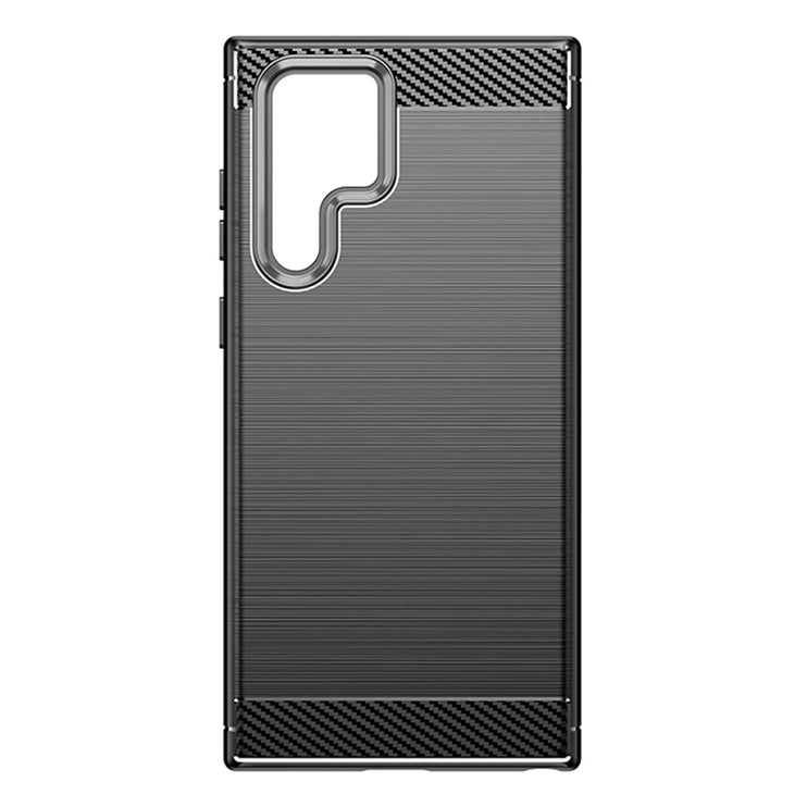 Coque Techsuit - Carbone Silicone - Samsung Galaxy S24 Ultra - Noir