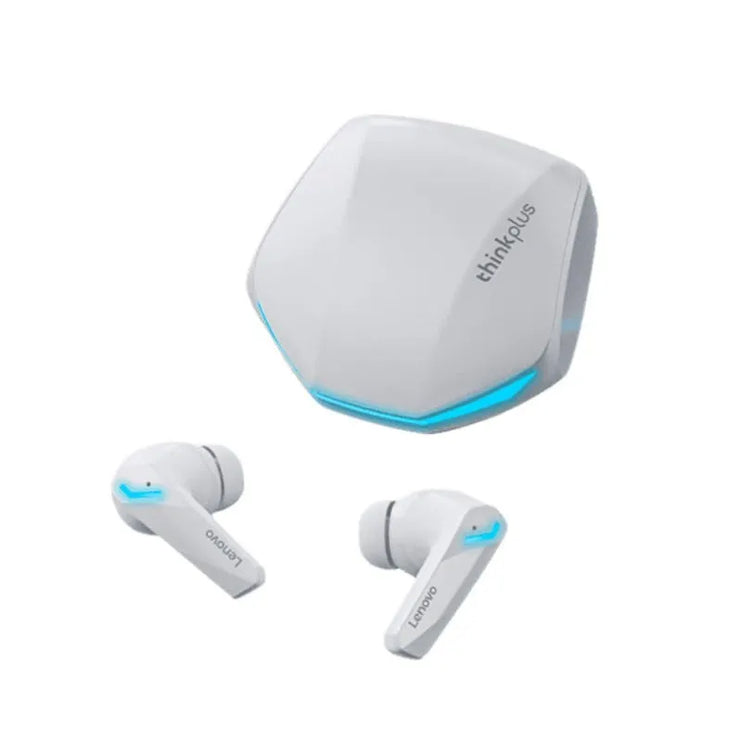 Écouteurs Sans Fil Bluetooth 5.3 avec Fonction Double Mode Blanc - Musique et Jeux sans Compromis