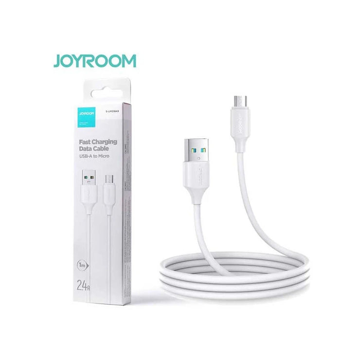 Câble USB Vers Micro USB 2.4A 1m Blanc (S-UM018A9) Joyroom