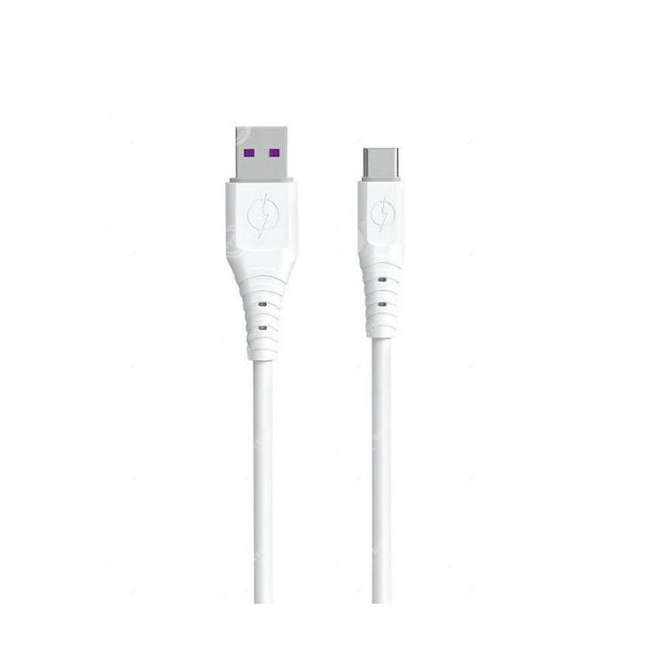 Câble USB Vers Type-C 6A 1 M Dudao Blanc (TGL3T)