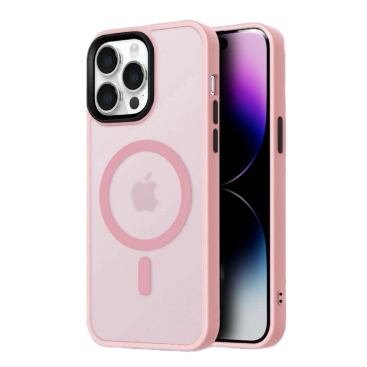 Coque iPhone 16 Plus magsafe rose