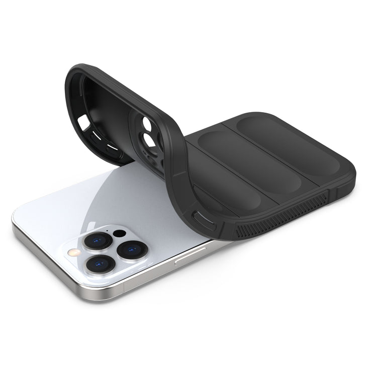 Coque Magic Shield Case pour iPhone 12 Pro Max coque souple blindée noire