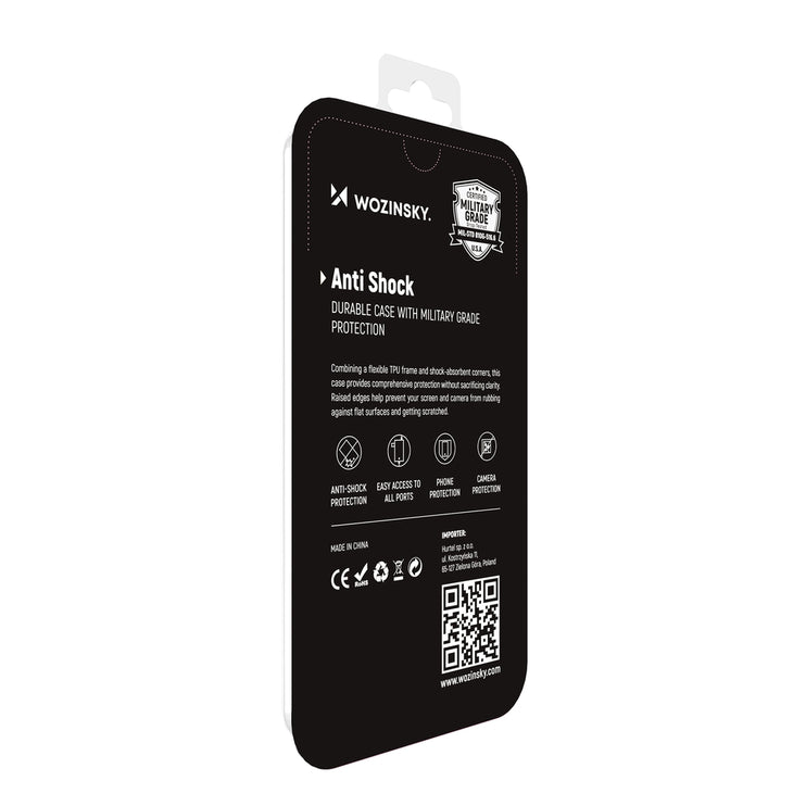 Coque Wozinsky Anti Shock Armored pour iPhone 13 Pro Max transparente