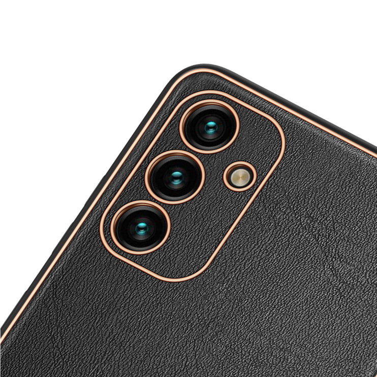 Housse élégante Dux Ducis Yolo en cuir écologique pour Samsung Galaxy A13 5G noir