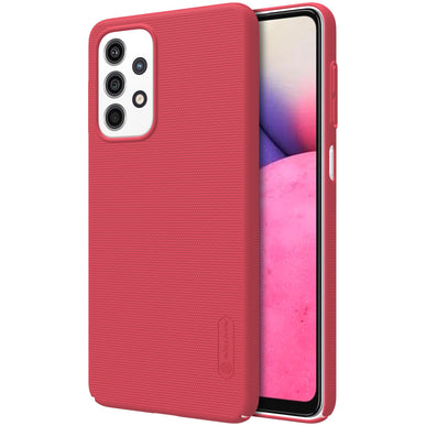 Coque renforcée Nillkin Super Frosted Shield coque Samsung Galaxy A33 5G rouge