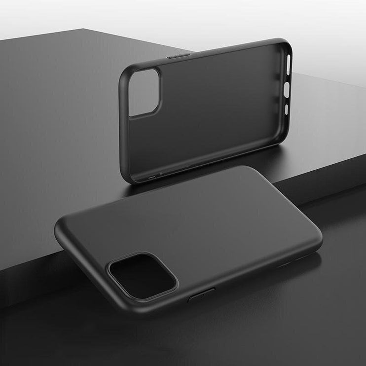 Étui de protection Soft case en TPU pour iPhone 12 Pro Max noir