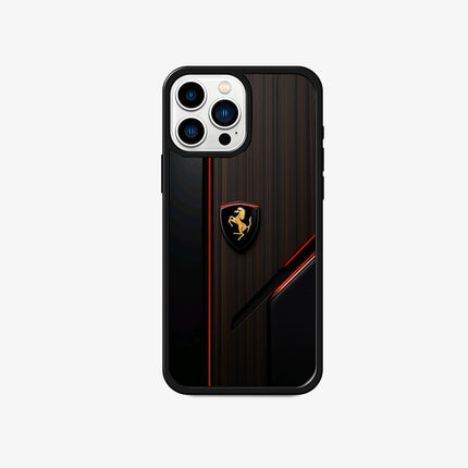 Coque iPhone Logo ferrari